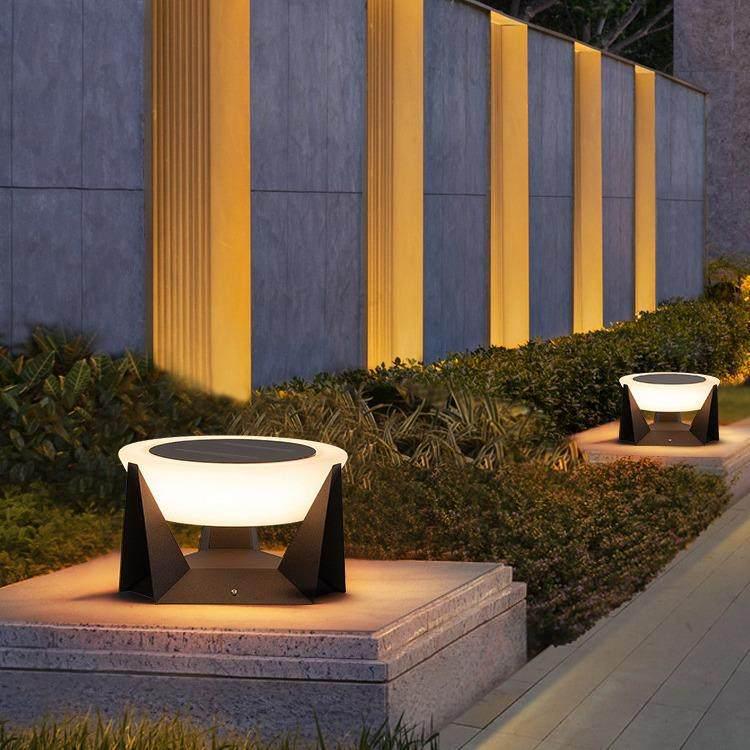 Modern Solar LED Outdoor Waterproof Lawn Light
