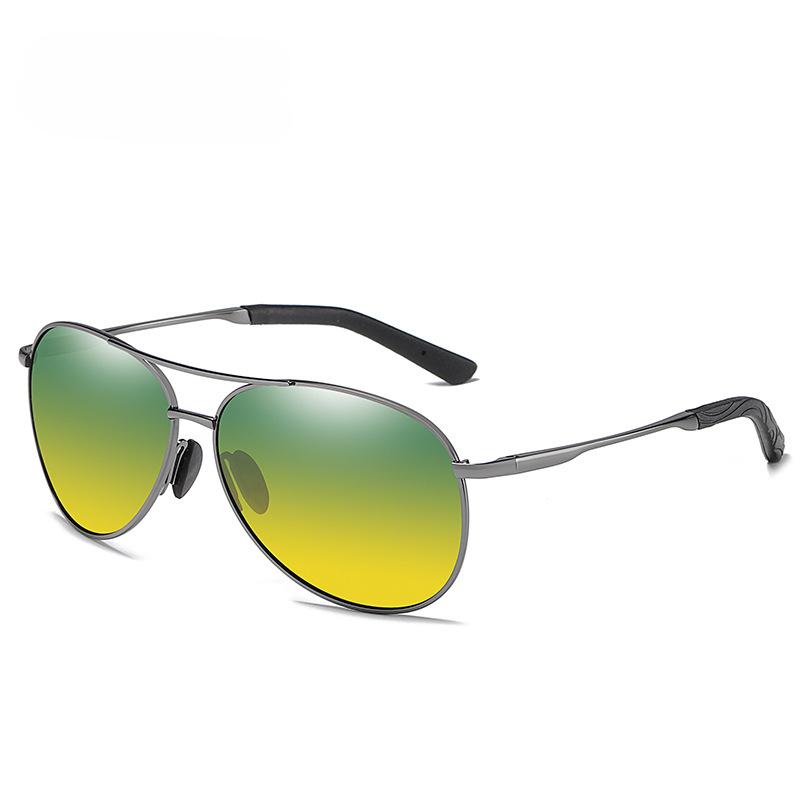 High-quality Sunglasses for Men, Polarized Day and Night Vision Dual-use Polarized Sunglasses, Sun Visor