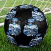 Hamburger Sportverein 2 Indoor Soccer Ball Colorful Machine Stitched PVC Size 5 Team Training Competition Ready Durable High-Bounce Cool Sports Gift