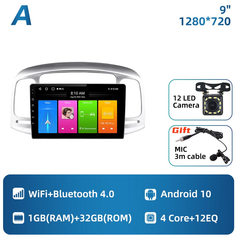 For Hyundai Accent 2006-2011 Screen 2 Din Android Radio Car Multimedia Player  Stereo GPS Navigation  Unit  Autoradio Carplay