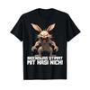 Irgendwas stimmt mit Hasi nicht Funny Sarkasmus T Shirt black vintage Washed homme Comfortable