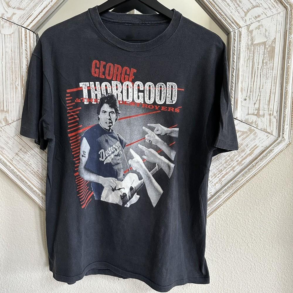 

New George Thorogood tour 1988 Gift For Fans Unisex All Size T-Shirt MD49 Unisex T-Shirt XXXXL