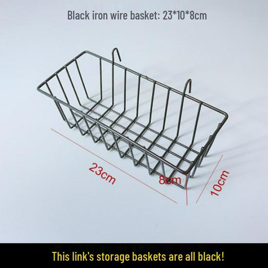 Bold Black Wire Mesh Wall Grid for Photo Display, Shelving, and Storage