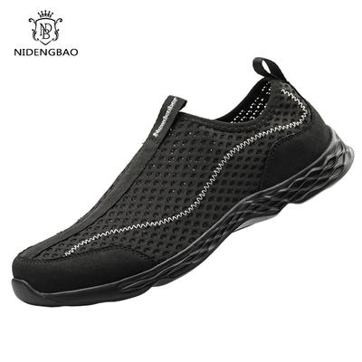 Breathable Men Casual Shoes Light Water Shoes for Men Big Size 49 50 Outdoor Sneakers Amphibious Sole Ventilation Flat Men Shoes