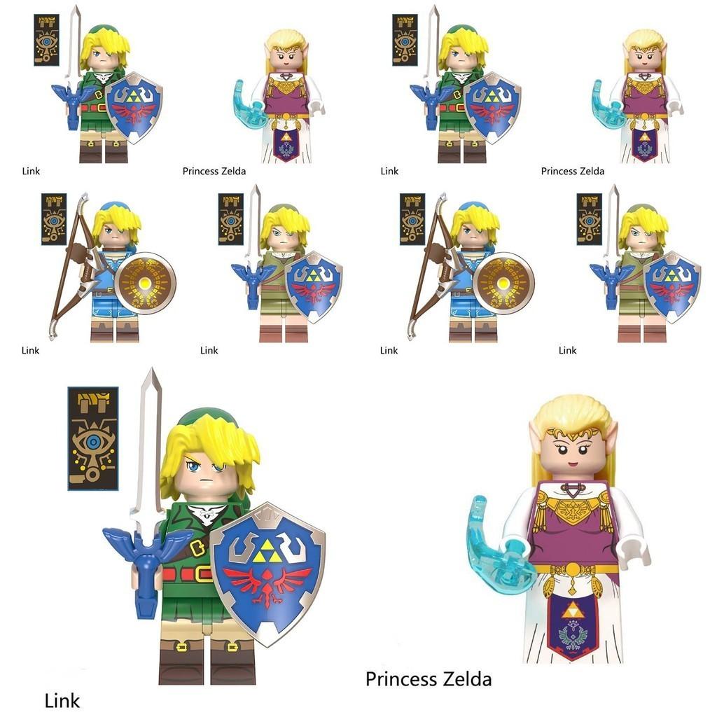 The Legend Of Zelda Link Princess Zelda Mini Figures Building Blocks Dolls 100% Brand New And High Quality