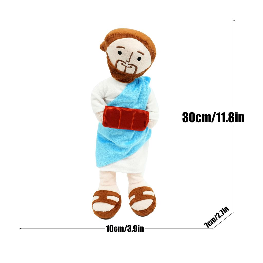 TreasuringU Neue Jesus Plüschpuppe Cartoon Maria Stofftier Weiches Araber Plüschtier Heimdekoration Kindertag Geschenk