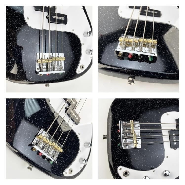 4 String Bass Bridge Bass Bridge Stylish Bass Bridge Musical Instrument Component Guitar Part Present for Musicians
