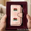 50-Year-old retro sunset men's large-capacity wallet with business card slot and cash pocket, suitable for formal occasions and office use, a gift