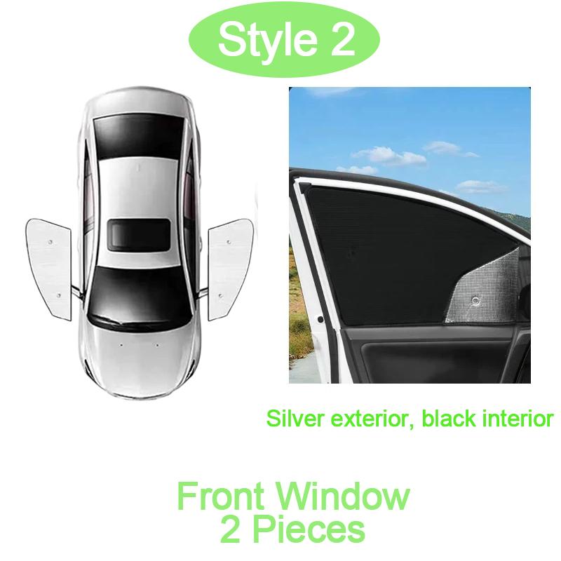 Car Sun Visors For XPeng X9 Accessories 2026 H93 2023-2026 Aluminum Foil Full Coverage Sunshades Anti UV Windshield Window Cover
