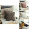 Soft And Fuzzy Geometric Diamond Pillowcase For Home Decor