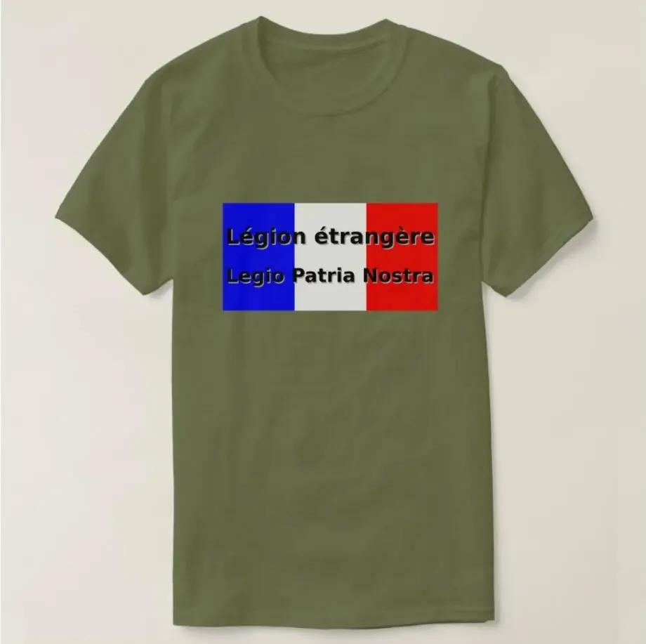 French Legion Etrangere Legio Patria Nostra Unisex TShirt Short Sleeve Casual Cotton ONeck Shirts Unisexs Clothing