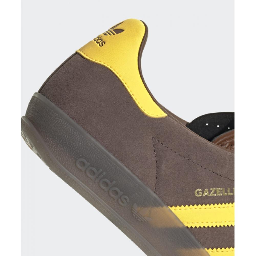 Adidas Gazel Indoor   Brown Yellow Ji2588