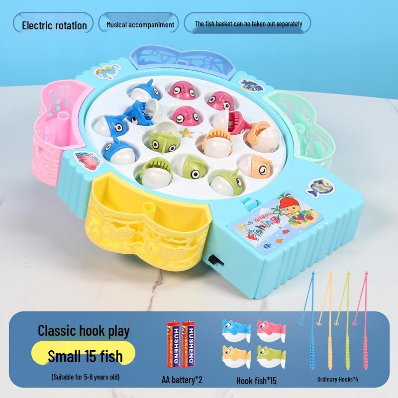 

Магнитная игрушка для рыбалки для малышей 1-3 лет: Образовательное развлечение для мальчиков и девочек No Battery