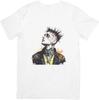 Punk Rock Music Unisex Fit for Men & Women Quality Cotton T-Shirt White.