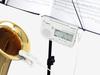 Seiko Metronome and Tuner Set STH200WHSP White Pickup Microphone Special Pack