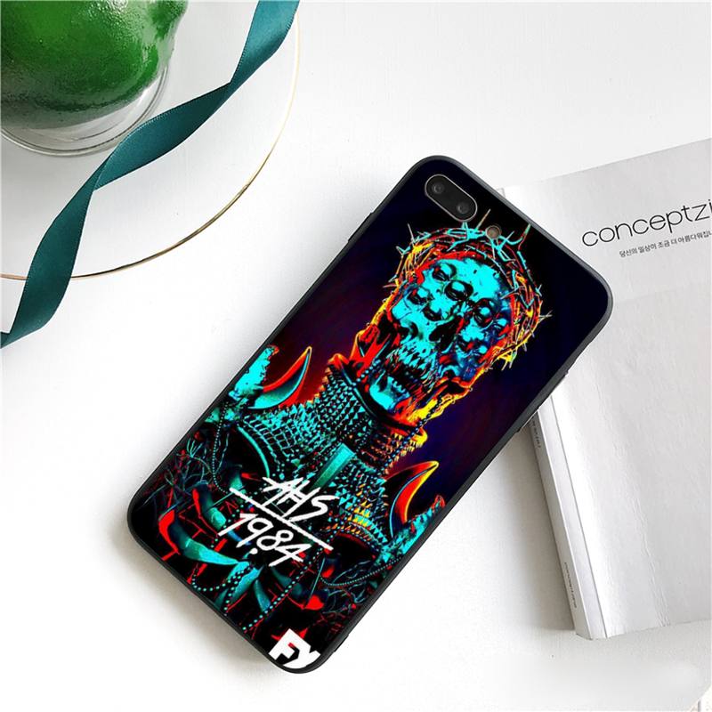 TV American Horror Story AHS 1984 Art Phone Case For iPhone 11 8 7 6S Plus 7 plus 8 plus X XS MAX 5 5S XR 12 11 Pro max se 2020