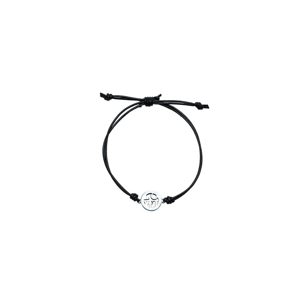 Lowool Lowl Pendant Black Bracelet