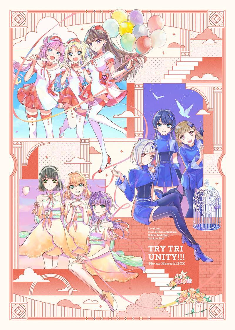 

Love Hasunozora Academy School Idol Club 3rd Live Tour TRY TRI Memorial BOX Live! Girls UNITY!!! Blu-ray