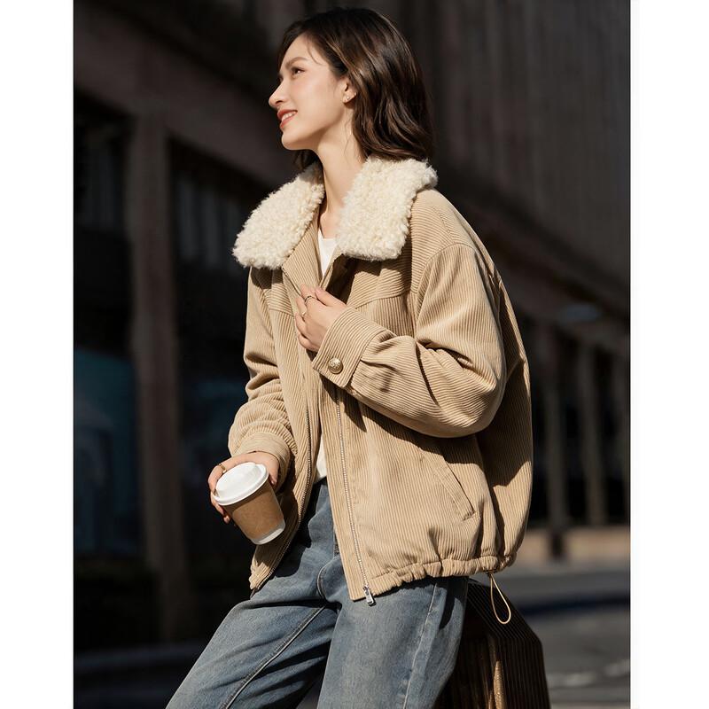 Vintage Corduroy Padded Jacket