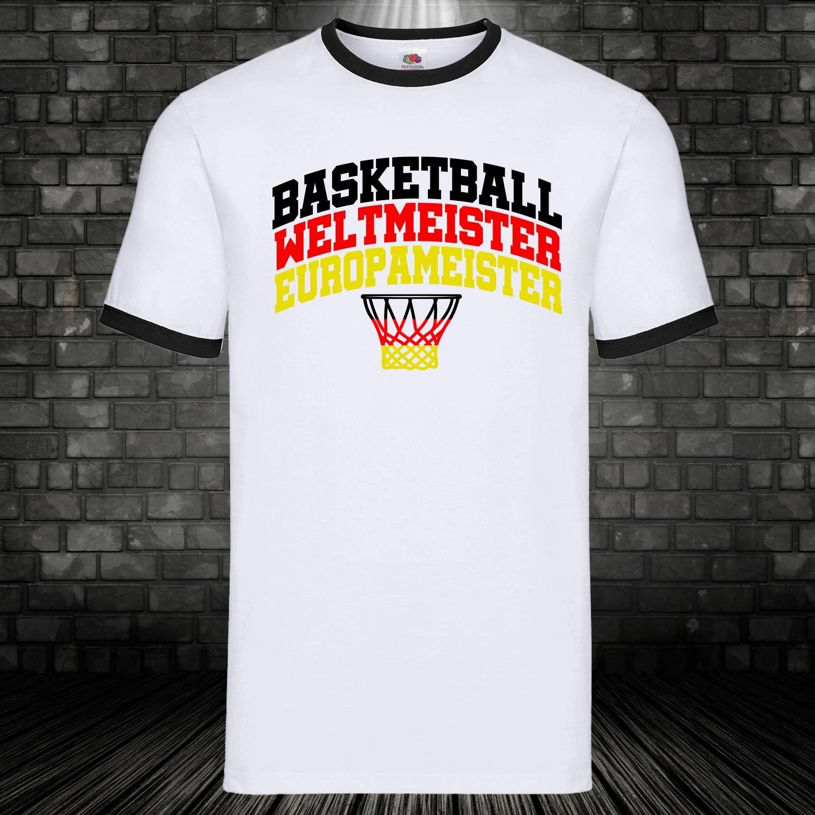 Basketball Germany T-Shirt Germany Shirt European Champion World Champion S-3XL XXXL