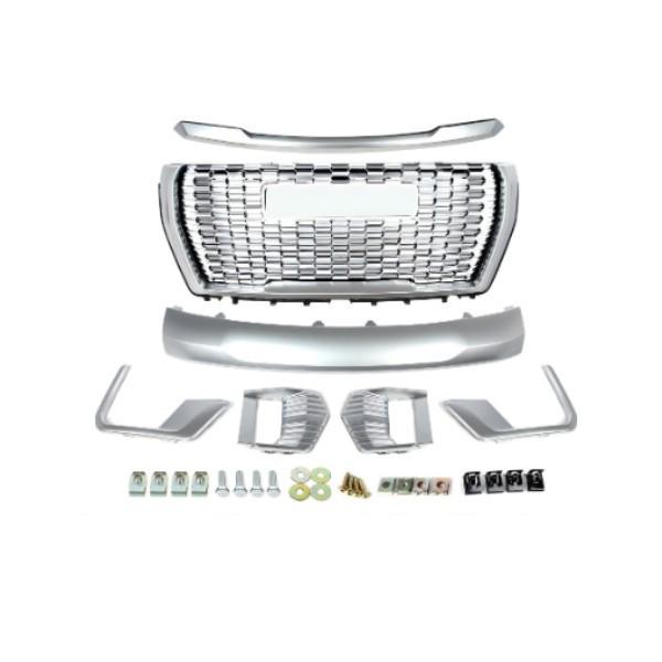 Silver Electroplated Front Grille for GMC Yukon 2020-2022 132x22x55cm