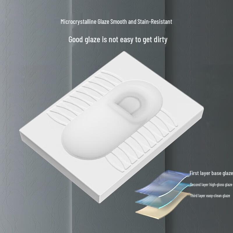 Jomoo Dual-Flush Water-Saving Squat Toilet