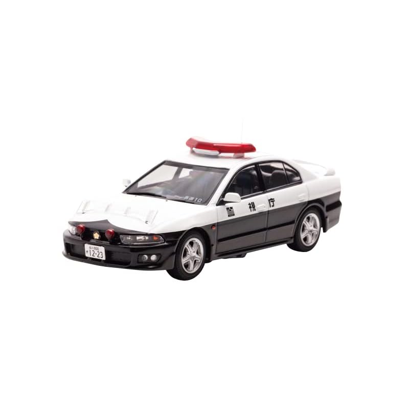 RAI'S 1/43 Mitsubishi Galant VR-4 (EC5A) 2002 Tokyo Metropolitan Police Department Highway Traffic Police Unit Vehicle (Speed 10) Finished Model
