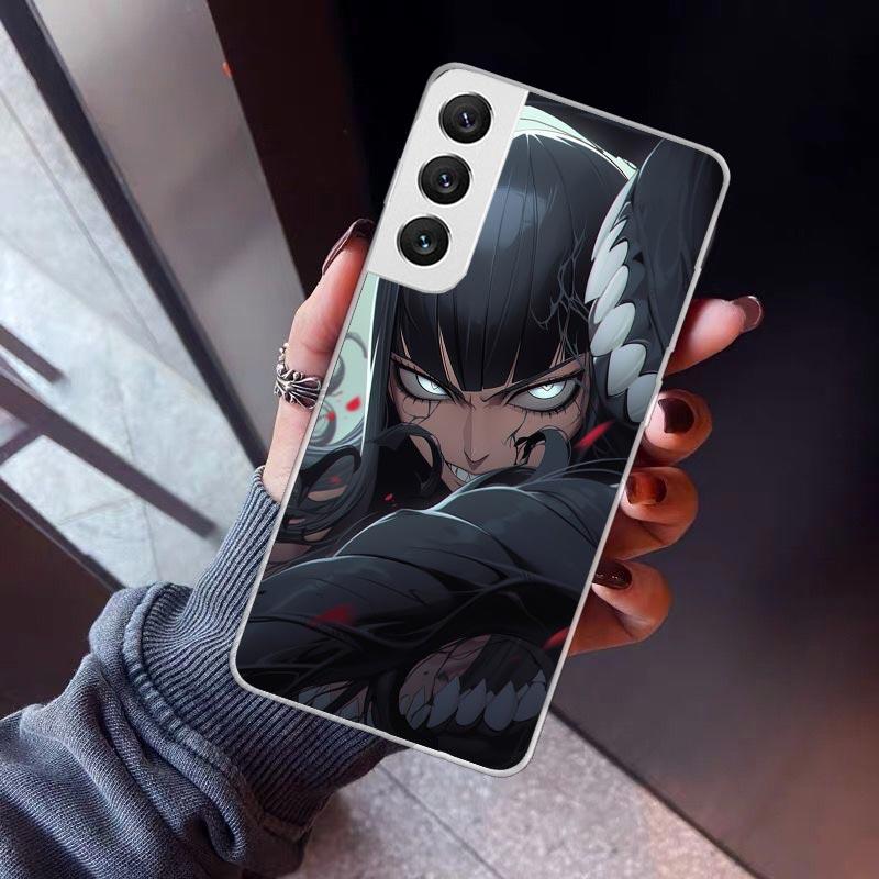 Crazy Gothic Japan Anime Girls Phone Case For Samsung Galaxy S26 S25 Edge S24 S23 Ultra S22 Plus S21 S20 FE Soft TPU Back Cover