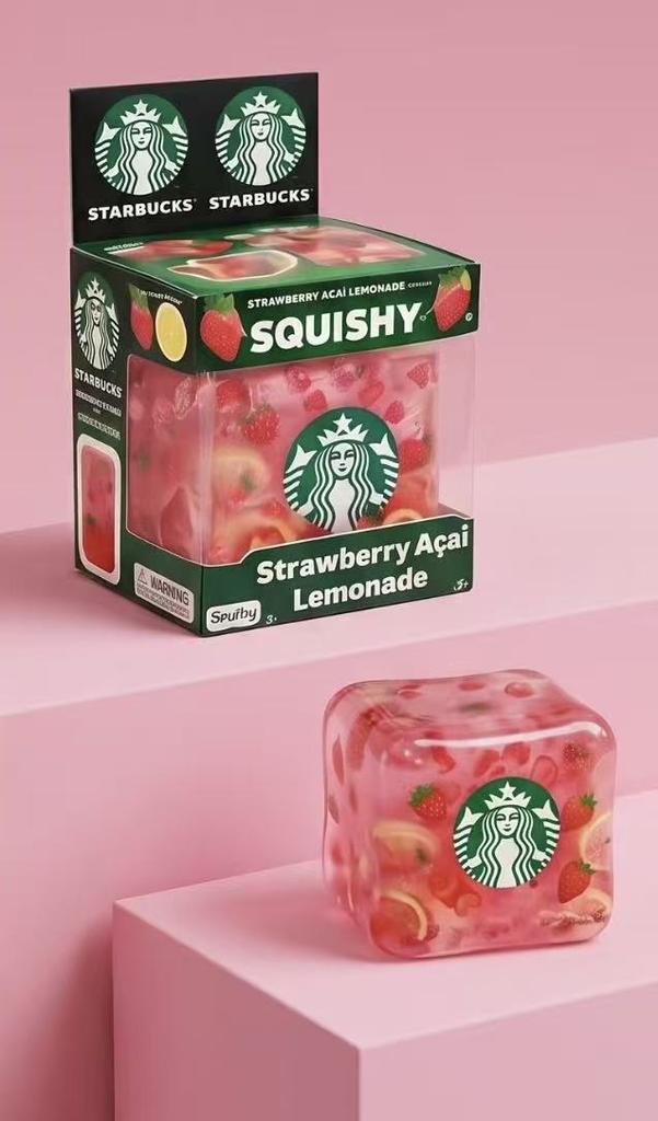 Cube Squishy Stress Reliever Slow Rising Sensory Toy for Adults and Kids