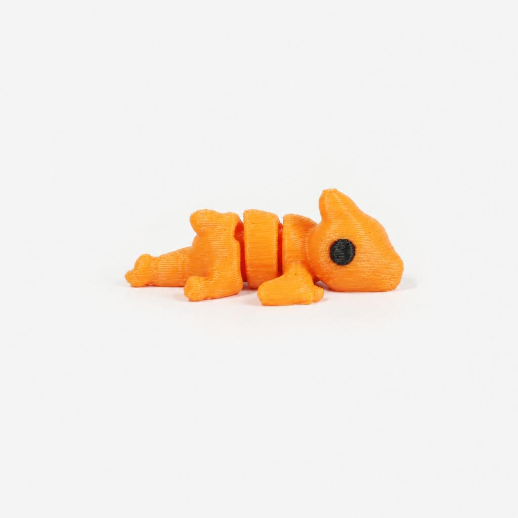 3D Printed Articulated Action Figure with Movable Joints - Creative Educational Dinosaur Toy for Kids