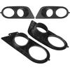 Durable E46 M3 Fog Light Cover 2001-2006, Dual Hole Front Bumper Foglight Guard, Stylish Car Accessory for Enhanced