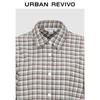 UR2025 Women's Retro Plaid Lapel Shirt