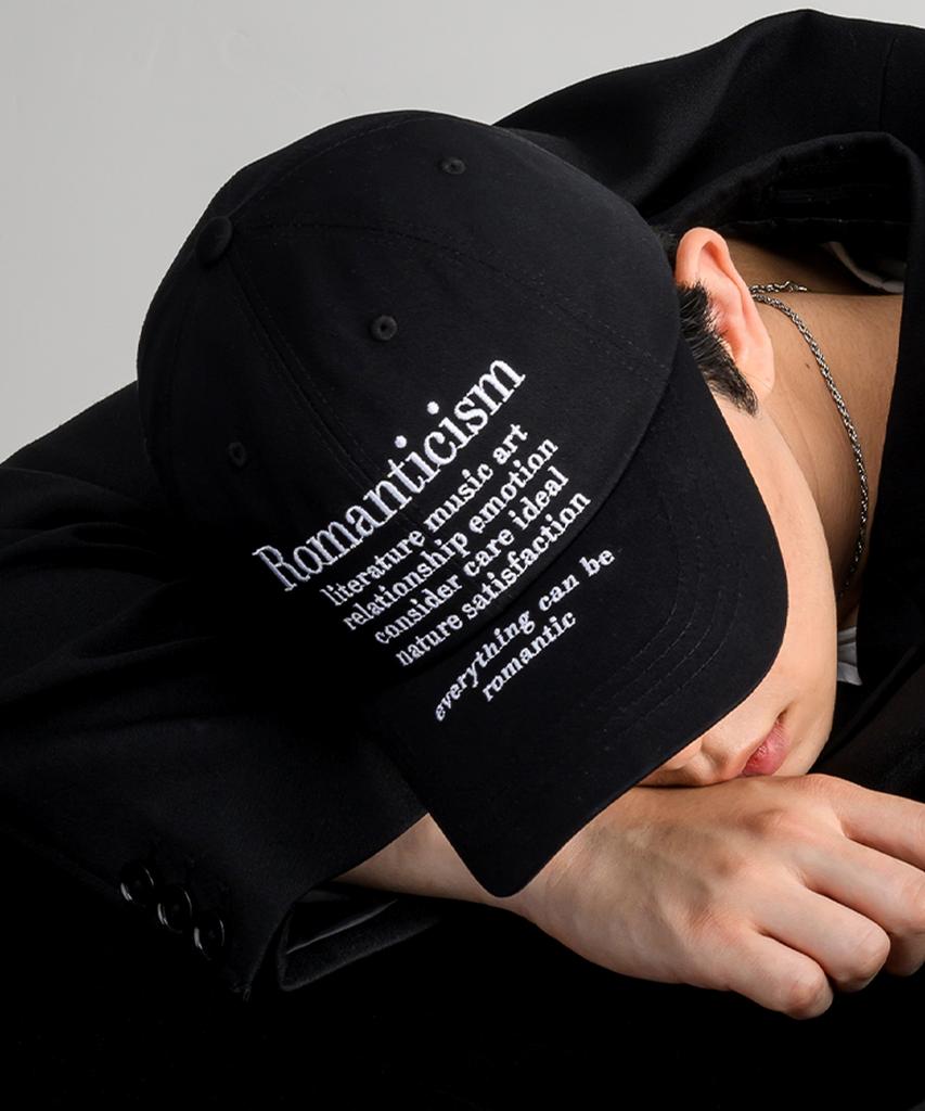 Sogdam Romanticism Baseball Cap Black