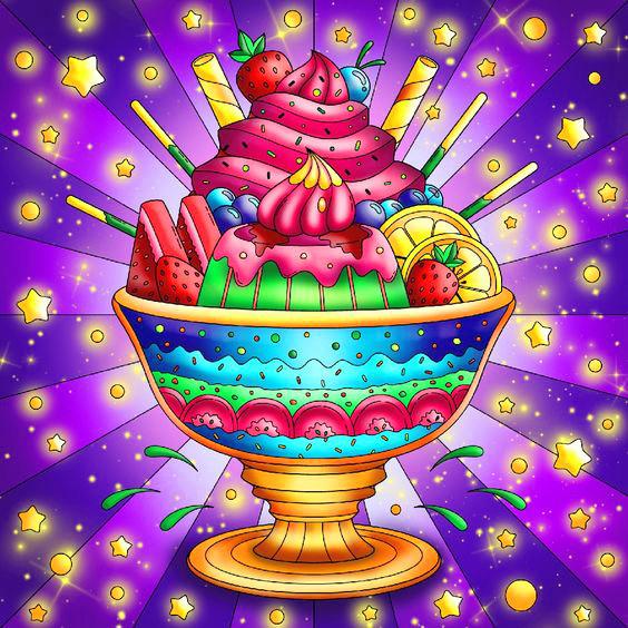 DIY Diamond Painting Cake Full Square Round Mosaic Ice Cream New Arrival Embroidery Cartoon Cross Stitch Decor For Home