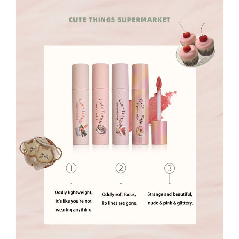 FLORTTE - Matte Lip Cream - 3 Colors (4-6)