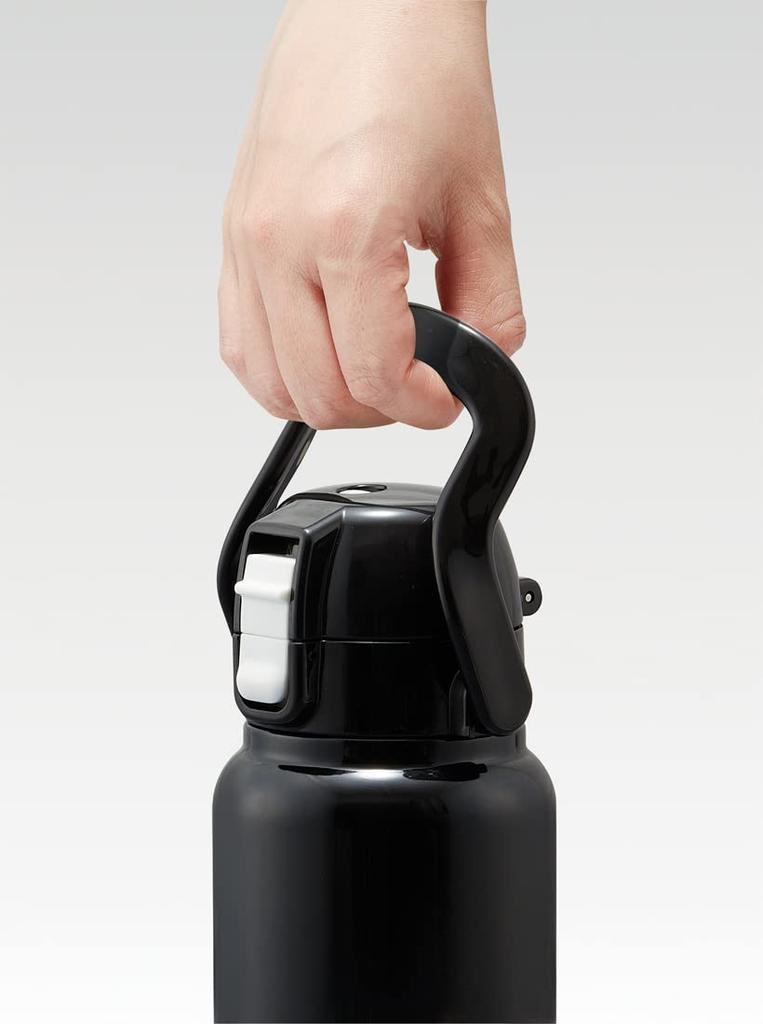 Skater Snoopy STD8H-A Stainless Steel Direct Bottle with Handle, 800ml Water BottleMug