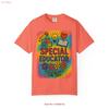 Special Educator Garunisext Dyed T Shirt Teacher Back To School Vintage Stretched Graphic Casual Streetwear