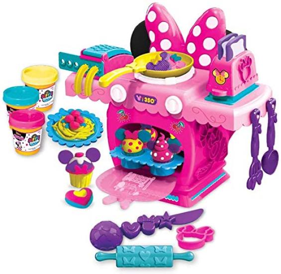 Disney Minnie Mouse Deluxe Kitchen Clay Play Set for Girls [Used]