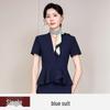 Premium Women's Summer Short-Sleeve Suit Set - Elegant Skirt Suit for Professional and Stylish Workwear