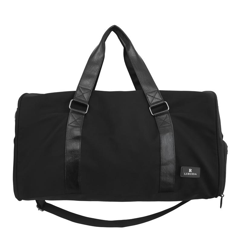 

Fitness bag men s and women s wet and dry separation travel bag crossbody sports yoga swimming short-distance luggage student tide brand чорний