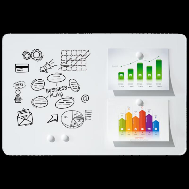 Deli Magnetic Hanging Whiteboard