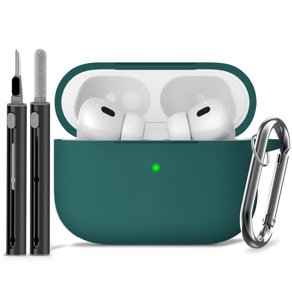 Für AirPods Pro 3. Generation Hülle Neue Weiche Silikonhülle für AirPods Pro 3 Schutzhülle mit Reinigungsset für AirPods Pro 3