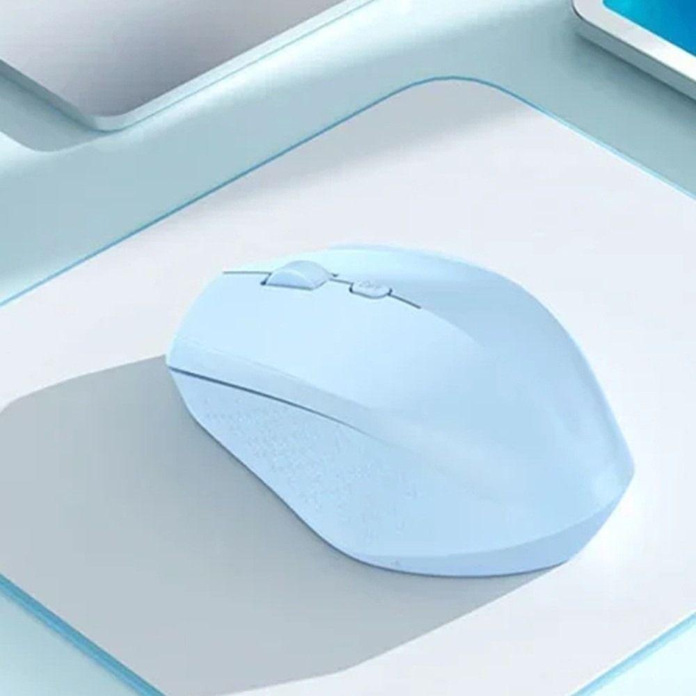 Dual-Mode Laptop Wireless Mouse Silent 2.4G Bluetooth Cordless Mouse  Office