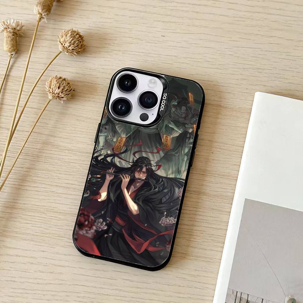 Grandmaster M-Demonic Cultivation Phone Case Color Silver Shell For IPhone 17 16 15 14 13 12 11 Pro Max Plus