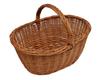 Wicker Shopping Basket/Mushrooms, Seed Basket 45