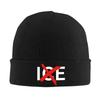 Anti ICE Abolish Ice Logo Knitted Hat Beanie Hats Kpop Elastic Unisex Adult Bonnet Hats Autumn Winter Graphic Cool Caps Gift