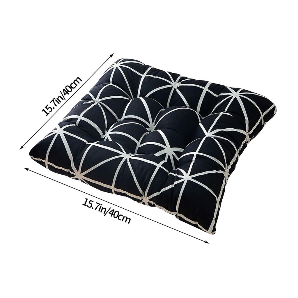 40x40CM Chunky Seat Pads Cushion Chair Garden Cushion New Home Textile Cushion Garden HomeTie On Office Garden Dining Kitchen