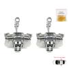BDP697-1 2 Pieces Rear Left AND Right Door Catch Hinge Brake Stop Check Strap Limiter for Renault 19 21 7702253350 