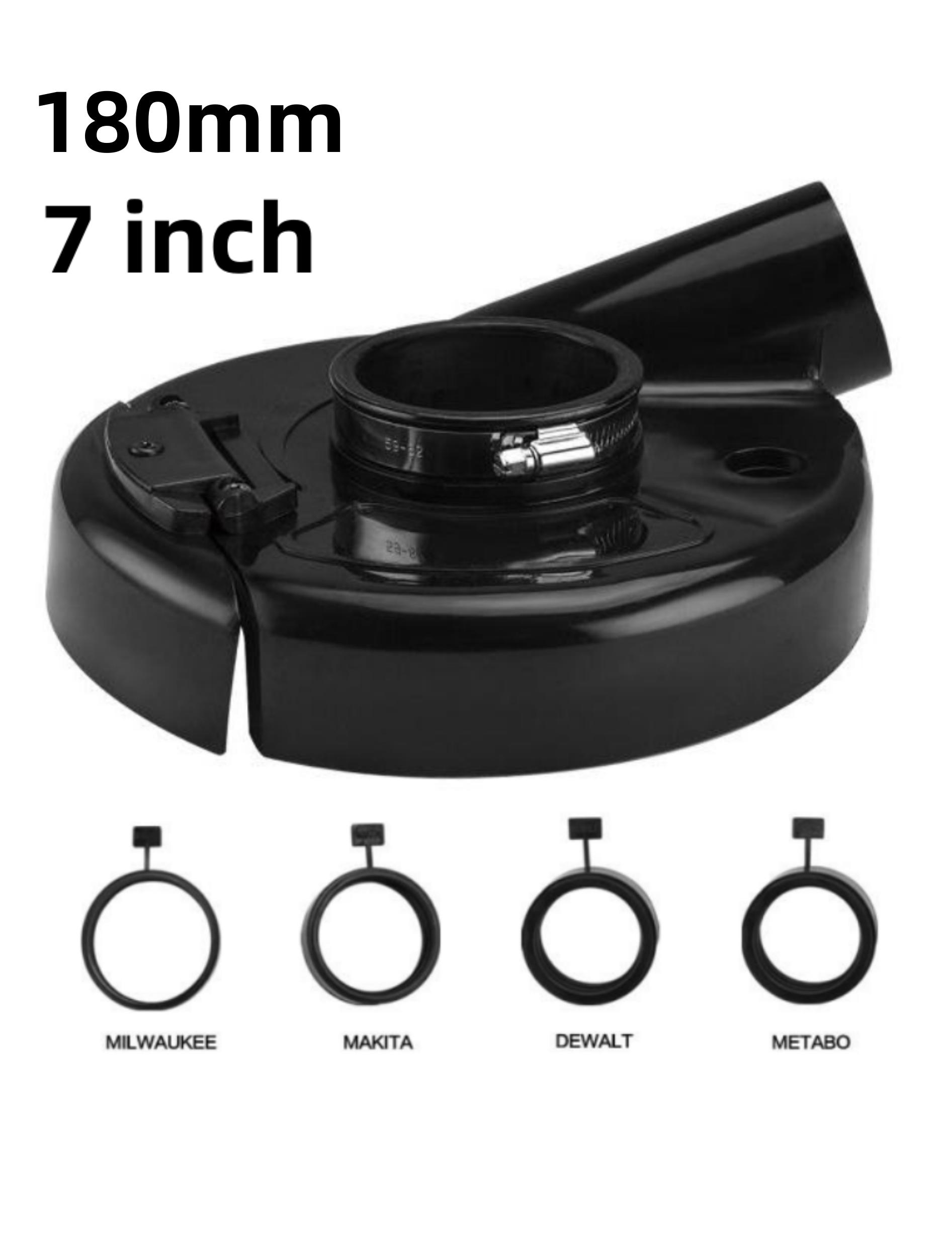 

Allsome 7-дюймовый 180-миллиметровый пылезащитный кожух для угловой шлифовальной машины, угловой комплект, пылеулавливающий кожух для шлифовальной машины, полный откидной пылеулавливающий кожух чёрный