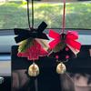 Lucky New Year Hanging Pendants Bell Car Decorative Pendant Christmas Tree Ornaments  Small Gift